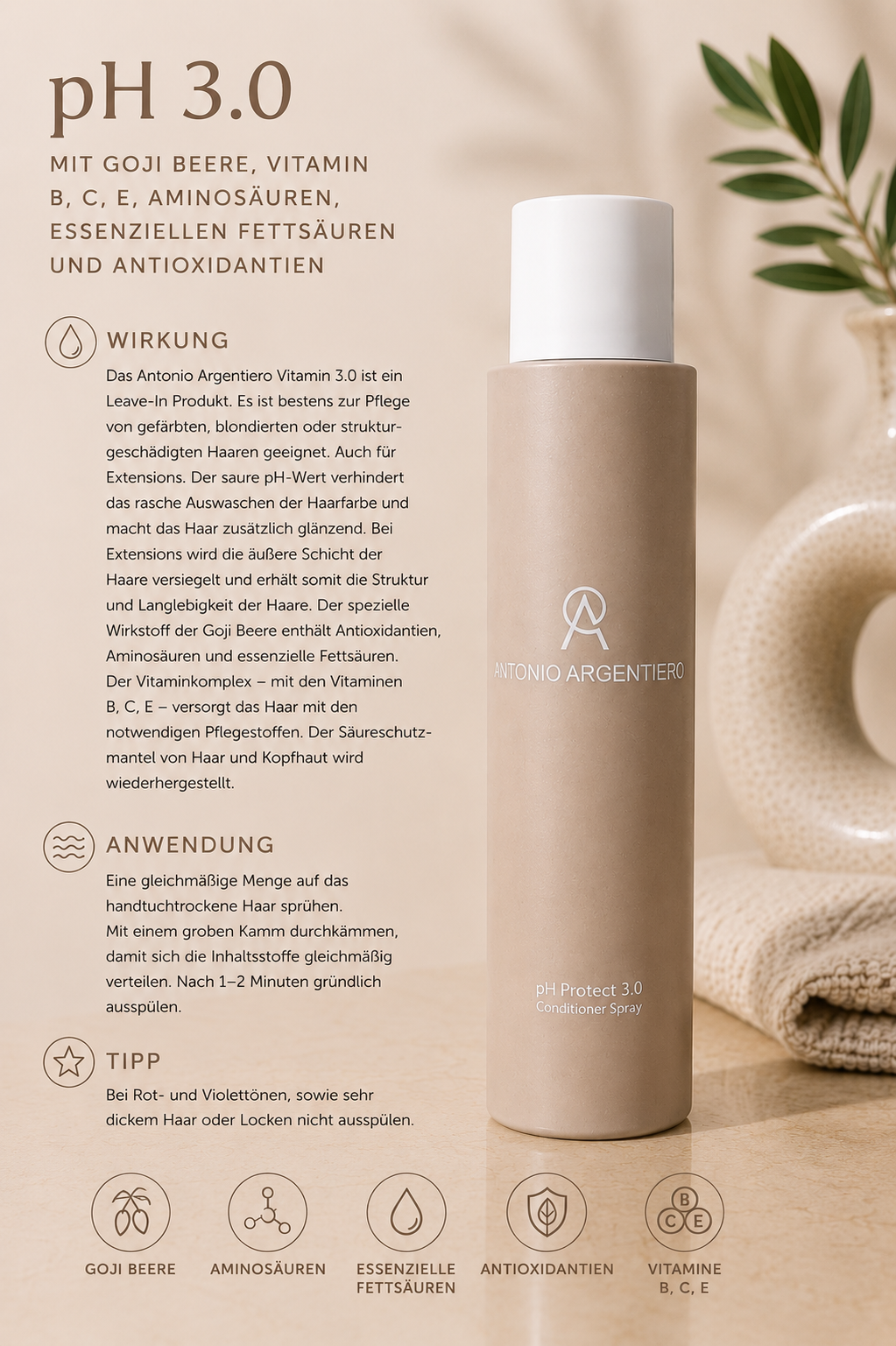 pH 3.0 2in1 Conditioner/Leave-In