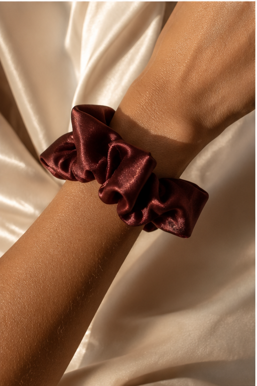 Scrunchie aus Seide